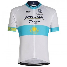 Completo Maglia + Pantaloncino con bretelle 2020 Astana Pro Team N003